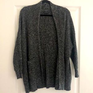 Warm oversized cardigan